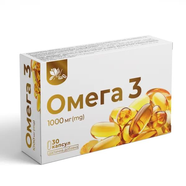 ОМЕГА-3 КАПС. 1000 МГ №30 СТМ 5917 Фармаком ООО ПТФ