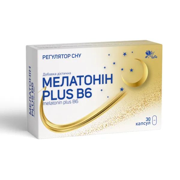 МЕЛАТОНИН ПЛЮС В6 КАПС. №30 СТМ 5576 Biodeal Pharmaceuticals Private Limited