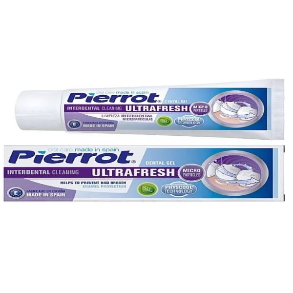 %Зубна паста Pierrot з м'ятою та фтором 75 мл