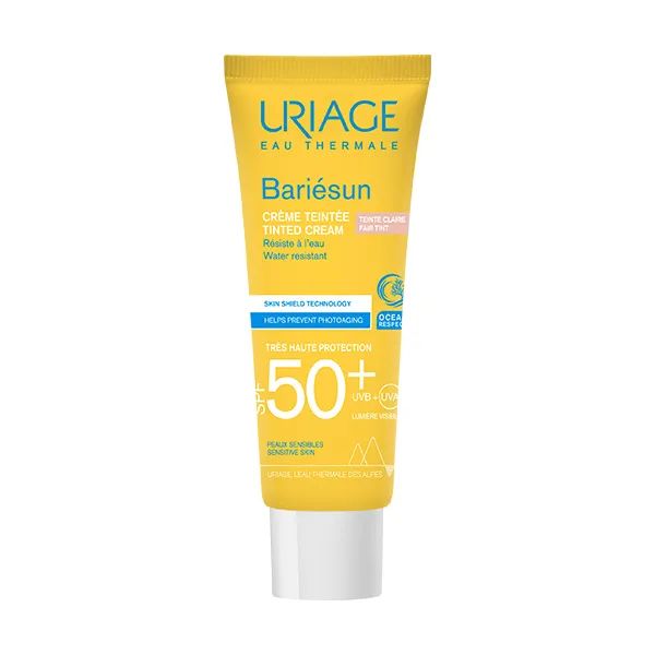 %Солнцезащитный тональный крем Uriage Bariesun Барьесан SPF 50+ светлый 50 мл