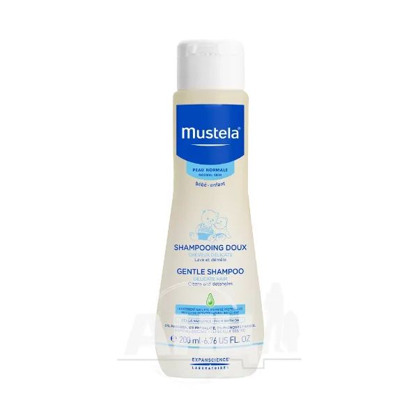 %Шампунь дитячий Mustela BeBe 200 мл