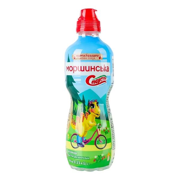 Вода минеральная природная столовая Моршинская негазированная спорт 0,33 л