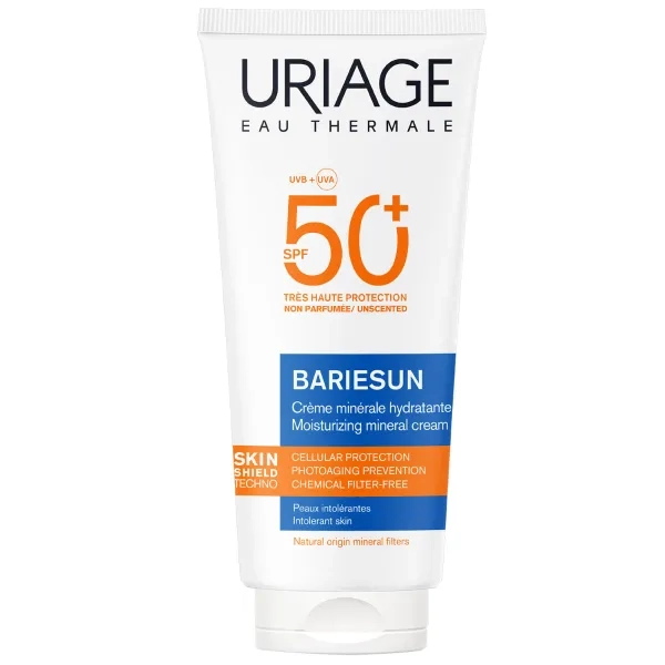 %Солнцезащитный минеральный крем Uriage Bariesun Барьесан SPF 50+ 100 мл