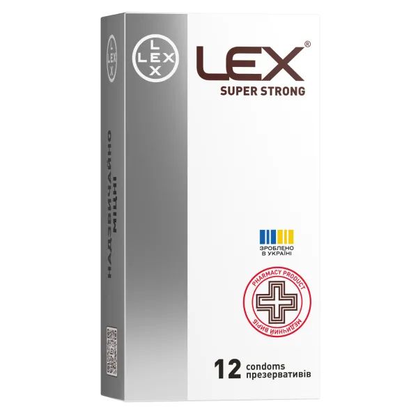 %Презервативи Lex super strong №12