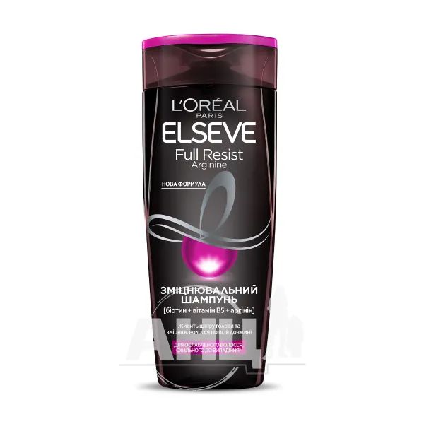 %Шампунь L'oreal Paris Elseve Сила Аргініну Х3 для слабкого схильного до випадання волосся 250 мл