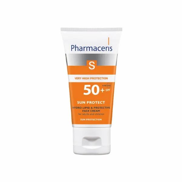%Крем для обличчя Pharmaceris S гідроліпідний сонцезахисний для обличчя SPF 50+ 50 мл