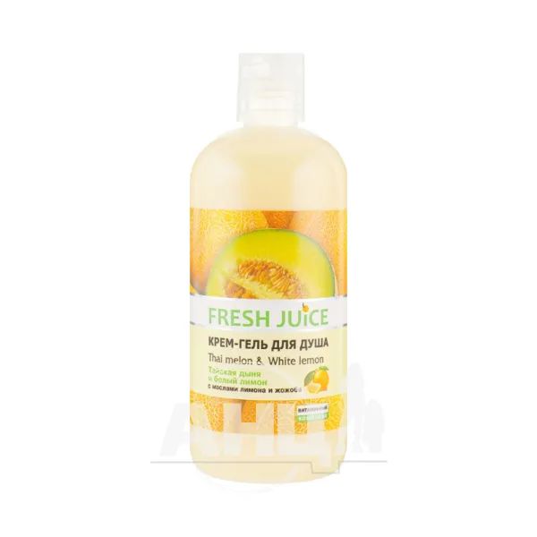 %Крем-гель для душу Fresh Juice Thai melon & White lemon 500 мл