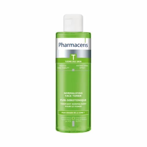 %Нормализующий тоник Pharmaceris T Puri-Sebotonique Normalizing Toner от угрей 200 мл