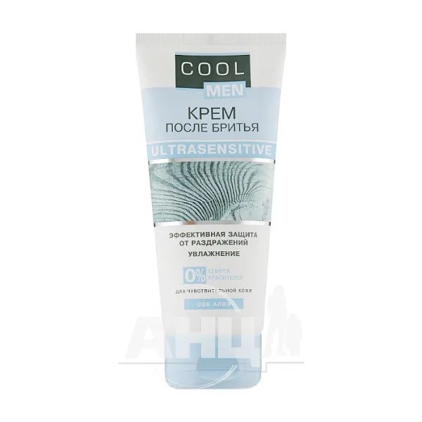 %Крем після гоління Cool Men Ultrasensitive 200 мл