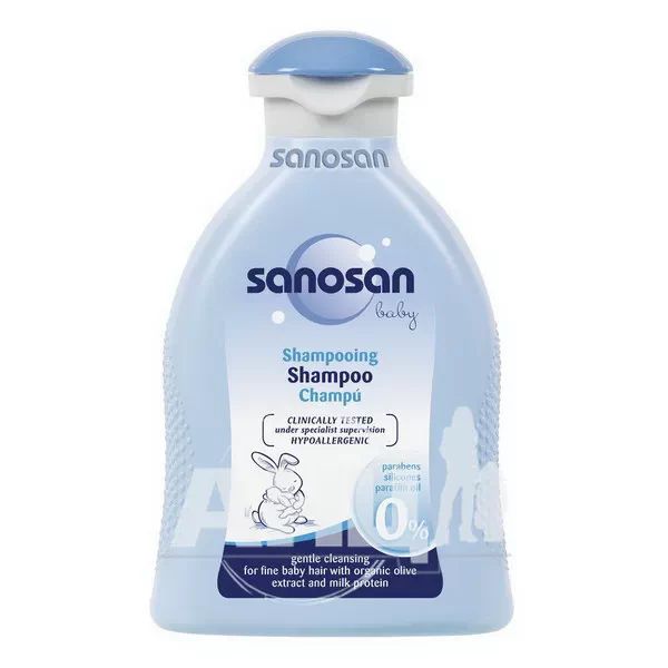 %Дитячий шампунь Sanosan Baby 200 мл