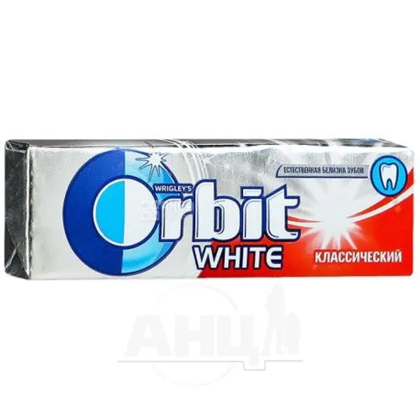 %Жевательная резинка Orbit White Classic