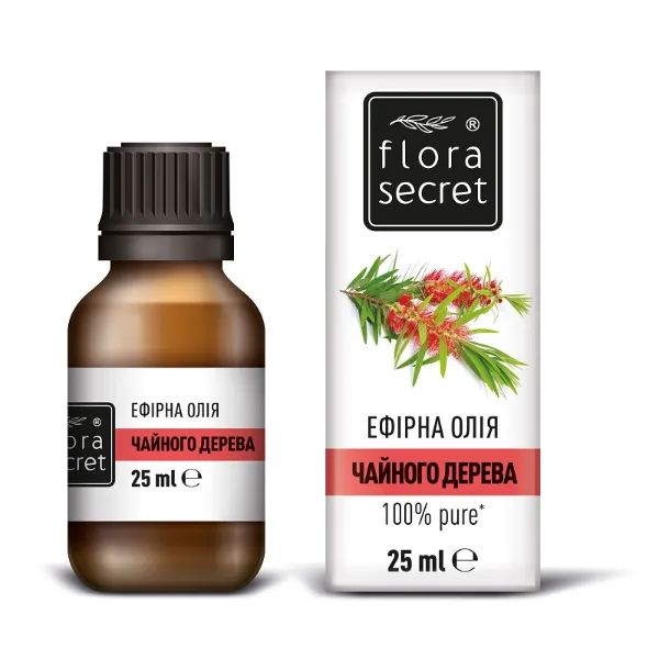 %Эфирное масло Flora Secret чайного дерева 25 мл