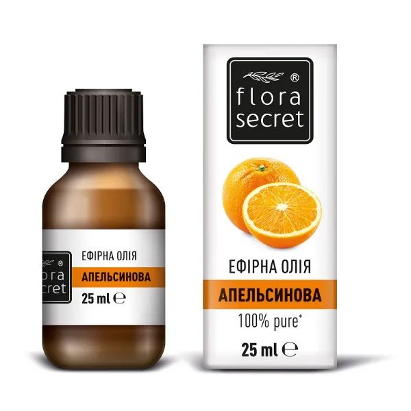 %Ефірна олія Flora Secret апельсинова 25 мл