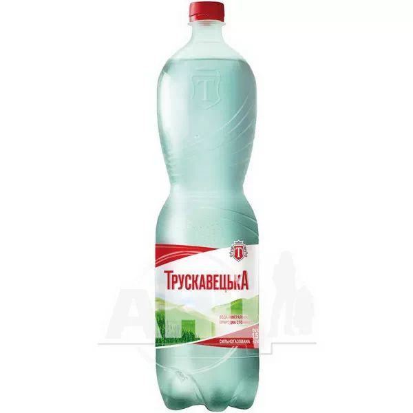 %Вода минеральная природная столовая Трускавецкая сильногазированная 1,5 л