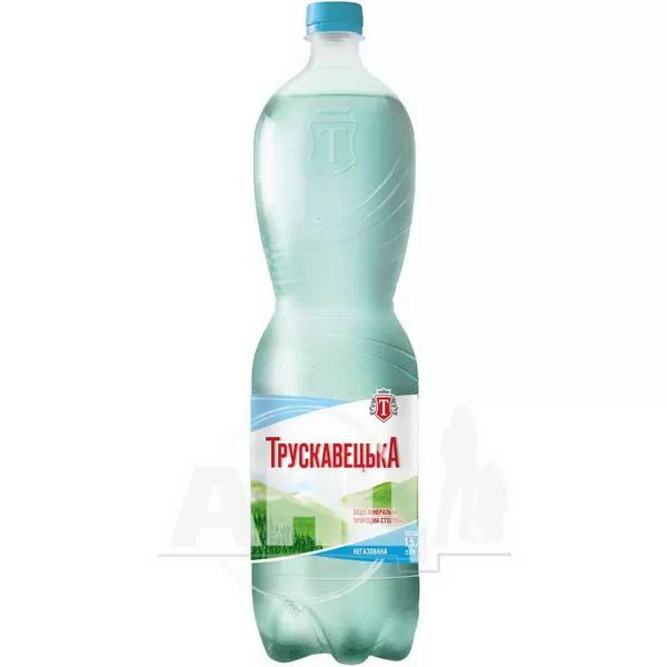 %Вода минеральная природная столовая Трускавецкая бутылка негазированная 1,5 л