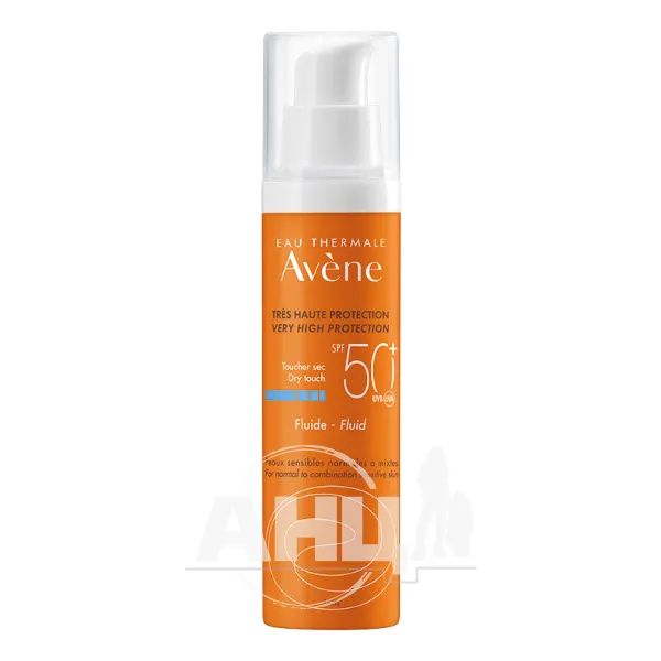 %Солнцезащитный флюид Avene SPF 50+ для чувствительной кожи 50 мл