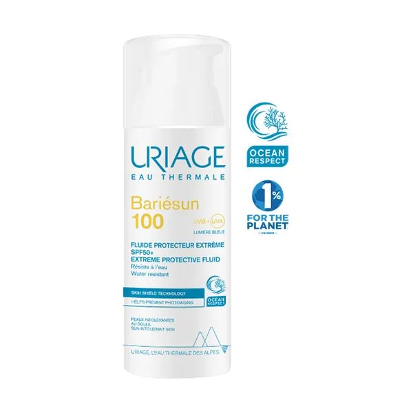 %Эмульсия солнцезащитная Uriage Bariesun Барьесан 100 SPF 50+ экстрем 50 мл