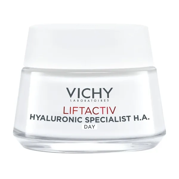 Разглаживающий крем Vichy Виши Лифтактив Гиалуроник Специалист Эйч Эй для коррекции морщин для сухой кожи лица 50 мл