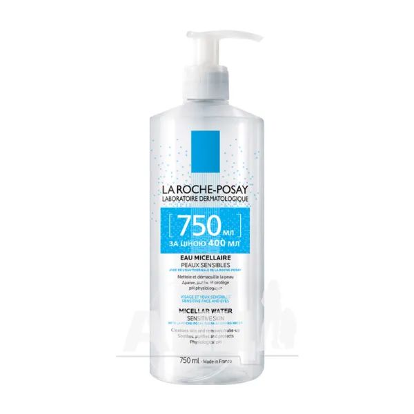 %Мицеллярная вода La Roche Posay 750 мл