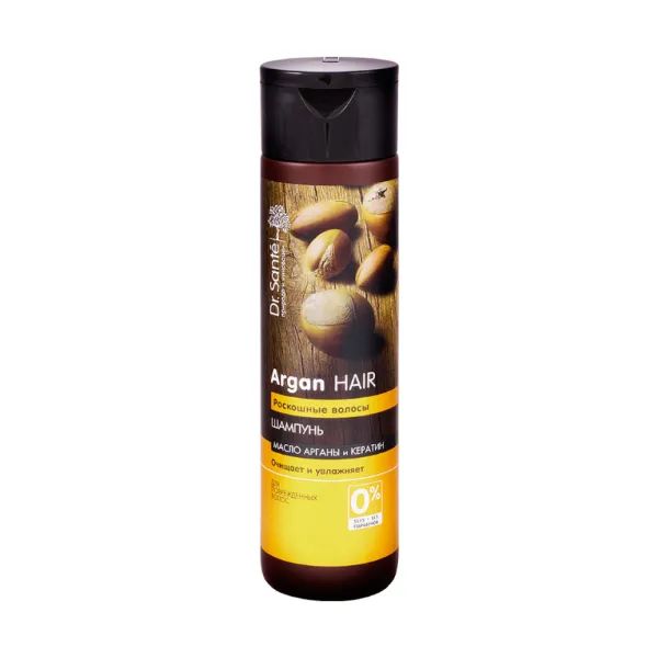 %Шампунь Dr.Sante Argan hair розкішне волосся 250 мл