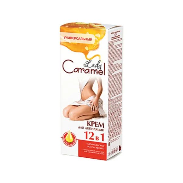 %Крем Caramel для депиляции 12 в 1 универсальный 200 мл