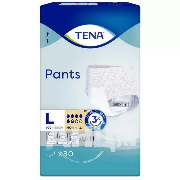 %Підгузник -трусікі для дорослих Tena Pants Normal Large №30