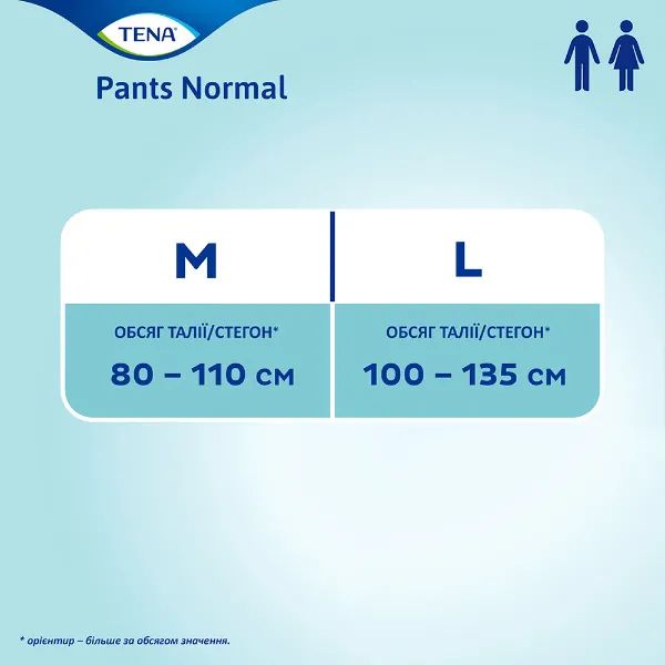 Труси-підгузки для дорослих Tena Pants Normal Medium №30