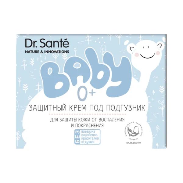 %Захисний крем під підгузники Dr.Sante Baby 60 мл