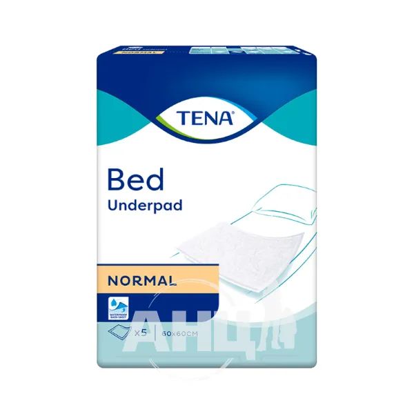 %Пелюшки для немовлят Tena Bed Underpad Normal 60х60 см №5
