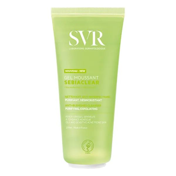 %Очищающий гель SVR Sebiaclear Gel Moussant 200 мл