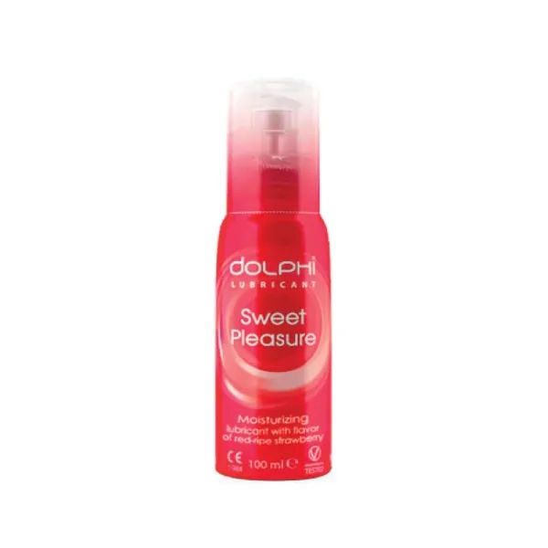 %Гель-смазка Dolphi Sweet Pleasure с ароматом клубники 100 мл