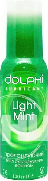 %Гель-смазка Dolphi Light Mint пролонгированного действия 100 мл