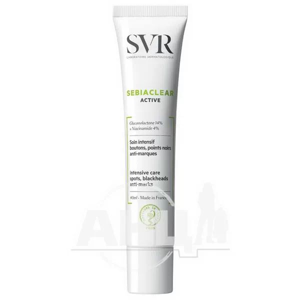 %Крем SVR Sebiacler активный для жирной и комбинированной кожи 40 мл