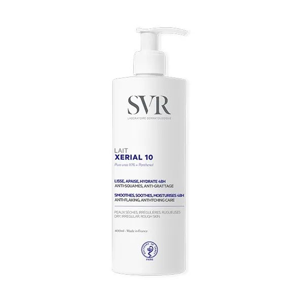 %Молочко для тіла SVR Xerial 10 Lait Corps зволоження і комфорт 24 години для сухої шкіри 400 мл