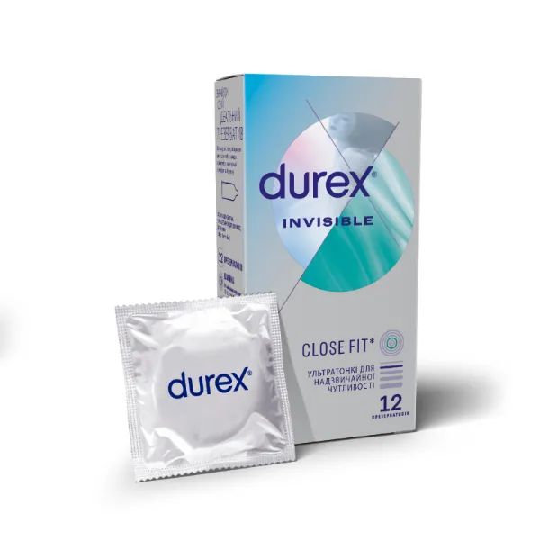 %Презервативы Durex Invisible №12