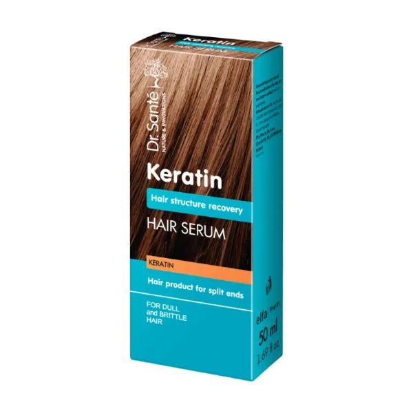 %Флюїд Dr.Sante Keratin для тьмяного і ламкого волосся 50 мл