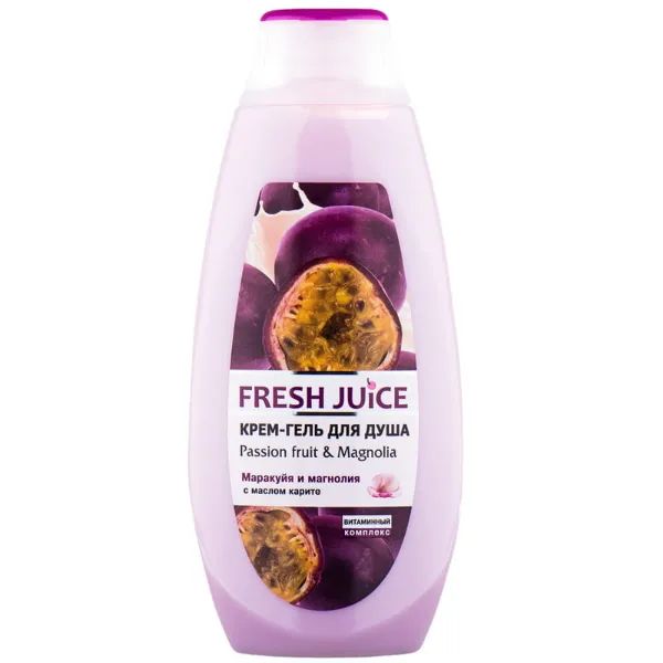 %Крем-гель для душу Fresh Juice Passion Fruit & Magnolia 400 мл