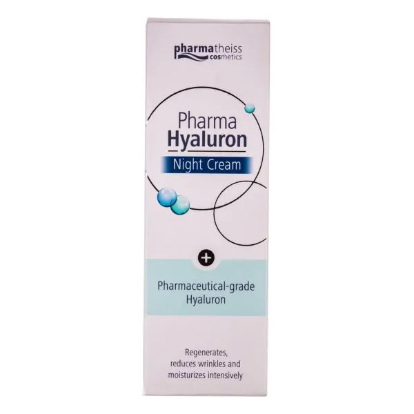 %Крем для обличчя Pharma Hyaluron Legere нічний догляд 50 мл