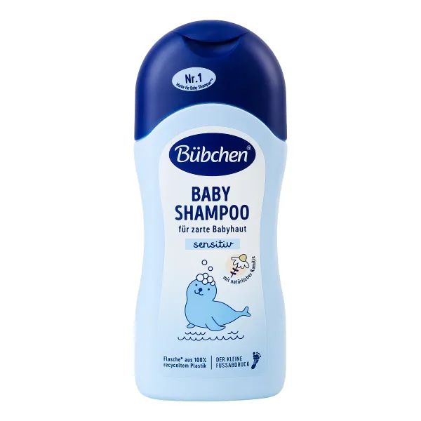 %Шампунь для немовлят Bubchen з алое 200 мл