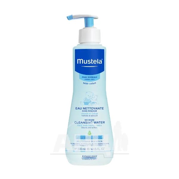 %Жидкость для очищения кожи Mustela BeBe 300 мл