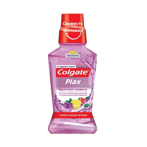 %Ополіскувач для порожнини рота Colgate Plax фруктов свіжість 250 мл
