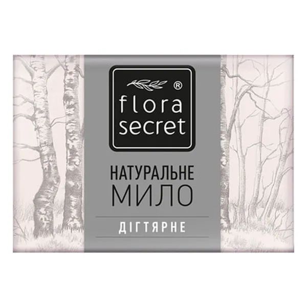 %Мило косметичне Flora Secret ручної роботи дегтярне 75 г