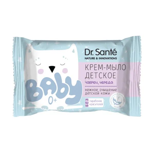 %Крем-мыло детское Dr.Sante Baby чабрец и череда 90 г