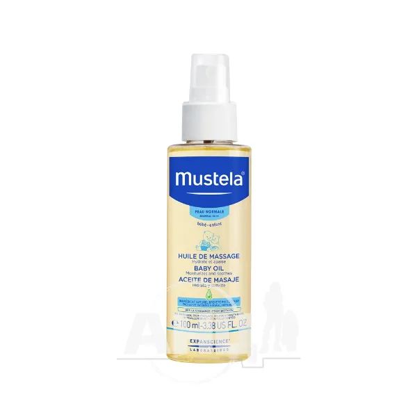 %Масло для массажа Mustela BeBe 100 мл