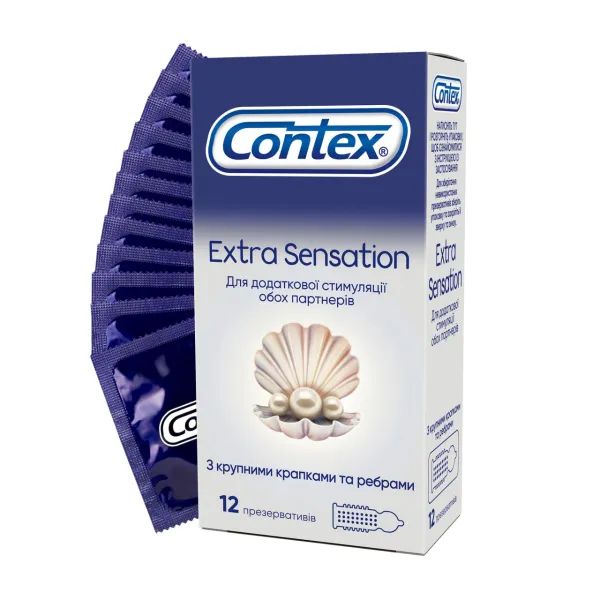 %Презервативи Contex Extra Sensation №12