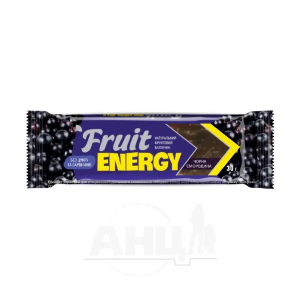 %Батончик фруктовый Fruit Energy черная смородина 30 г