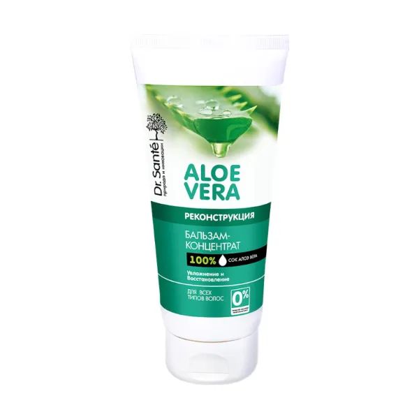 %Бальзам-концентрат реконструкція для волосся Dr.Sante Aloe vera 200 мл