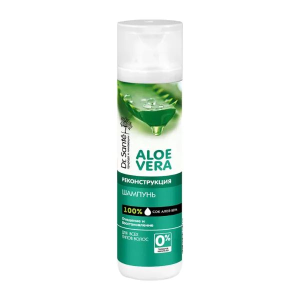 %Шампунь Dr.Sante Aloe vera реконструкція для волосся 250 мл