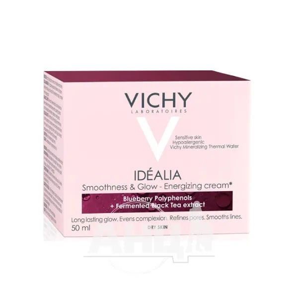 %Крем-догляд Vichy Idealia для сухої шкіри відновлення і сяйво шкіри 50 мл