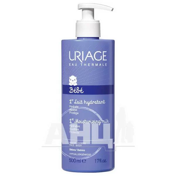 %Увлажняющее молочко Uriage Baby 1st Moisturizing Milk для детской кожи 500 мл